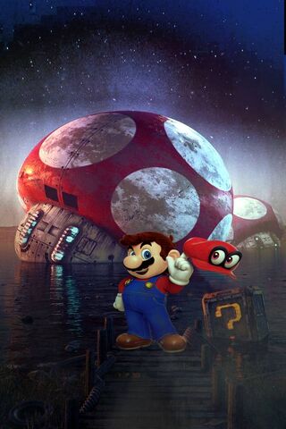 Mario's Cosmic Adventure 🌌🍄