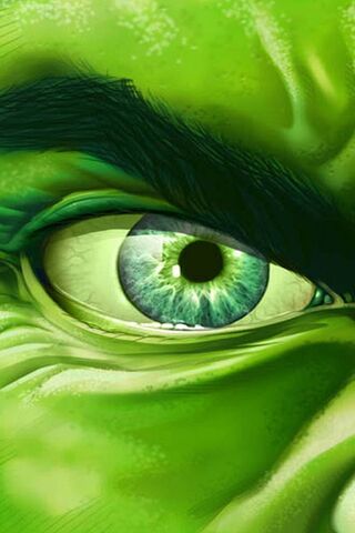 The Intensity of Hulk's Gaze 👀💚