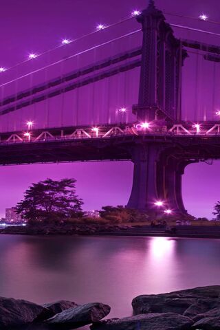 Mystical Twilight: The Bruecke Bridge