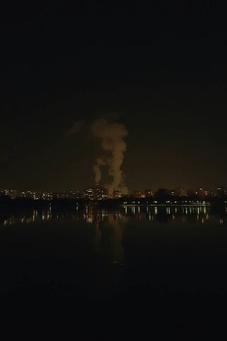 Nighttime Whispers of the City Factory 🌆🏭