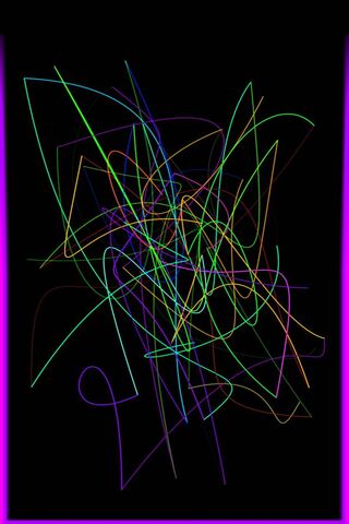 Vibrant Neon Dance: A Light Symphony