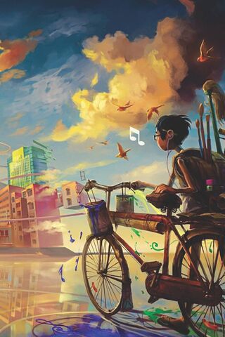 Melodies on Two Wheels 🎶🚴