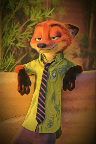 Charming Confidence: Nick Wilde in Style 🌿✨