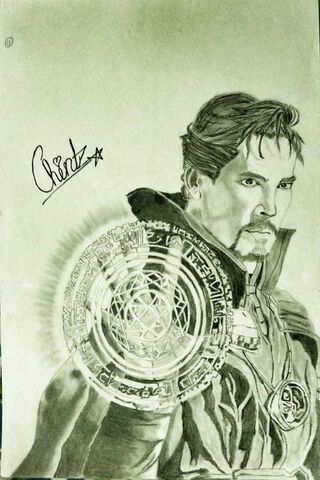 Mystical Portrait of the Sorcerer Supreme ✨