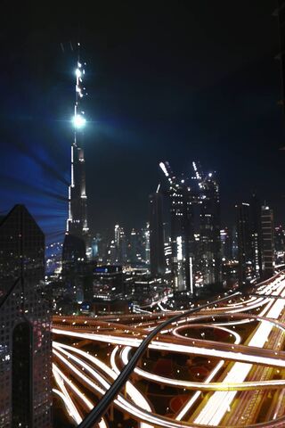 Illuminated Dreams: The Dubai Nightscape
