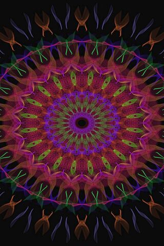 Radiant Harmony: The Pink Burst Mandala 🌸✨