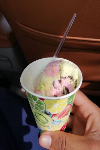 Scoop of Joy: A Colorful Delight 🍦