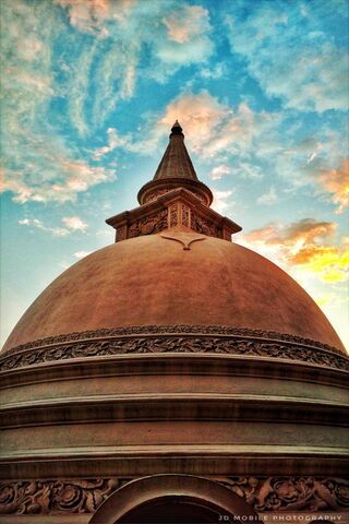 Whispers of Serenity: The Temple at Dusk 🌅