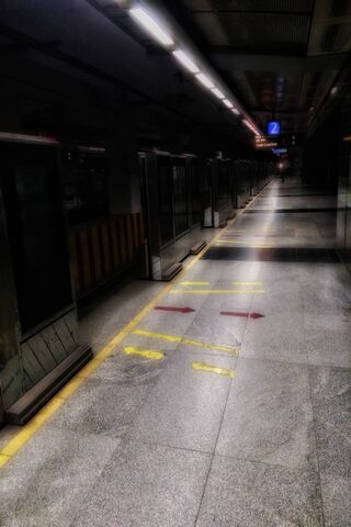 Journey Awaits: The Silent Metro Station 🚇✨