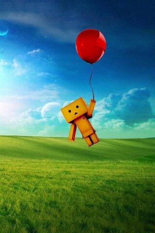 Boxman’s Joyful Flight 🎈