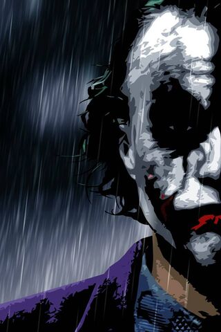 The Dark Clown: A Dance with Chaos 🎭🌧️