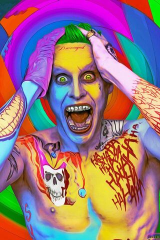Joker's Colorful Chaos 🎭🌈
