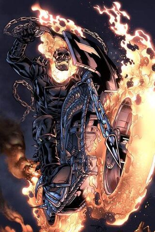 Flames of Vengeance: The Ghost Rider Rides Again! 🔥🏍️