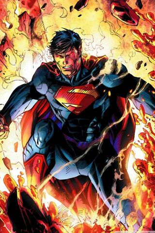 Superman's Fiery Showdown! 🔥🦸