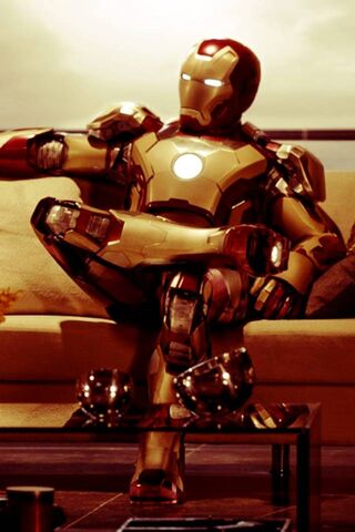 Iron Man's Chill Moment..