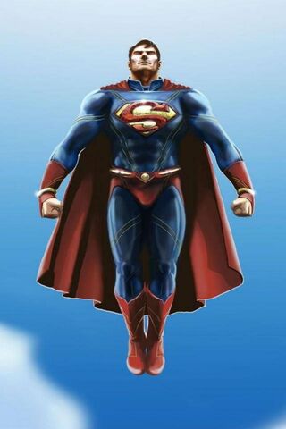 The Man of Steel Soars ..
