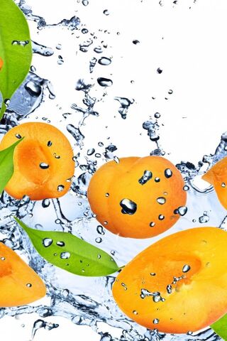 Juicy Delight: The Apricot Splash! 🍑💦