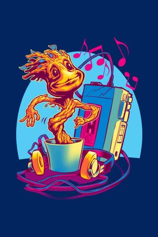 Groovin' with Groot! 🎶🌱