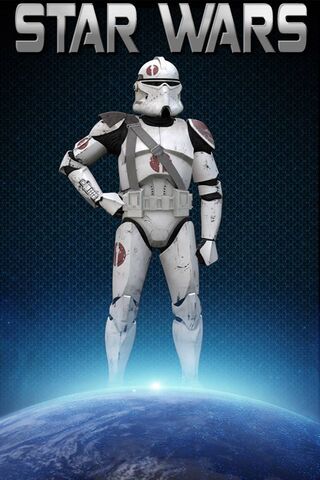 Clone Trooper Star Wars Fire 950x1534 Wallpaper スター