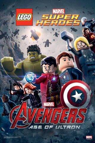 Lego Avengers Poster