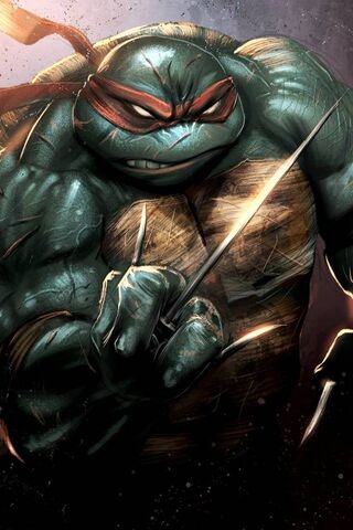 Raphael: The Fierce Defender of the Sewers 🐢⚔️
