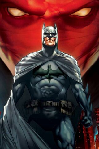 The Dark Knight Faces His Past: Batman vs. Red Hood 🦇🔥