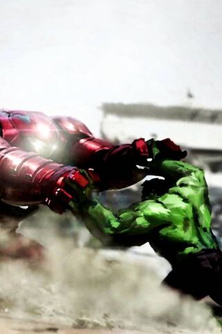 Hulkbuster Vs Hulk