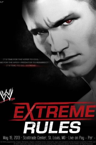 Unleashing the Chaos: Extreme Rules 2013 🔥💥