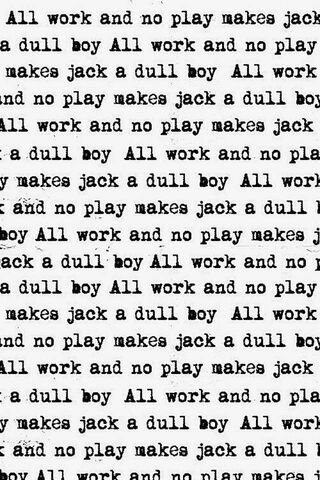 The Dullness of Overwork 💤