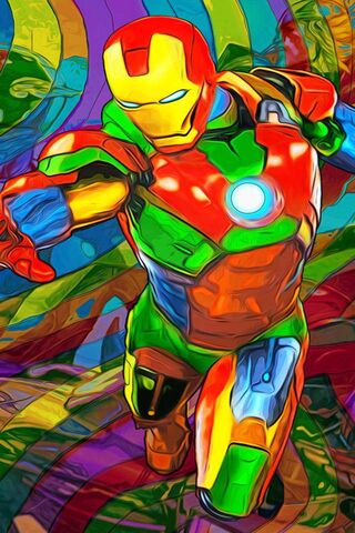 Ironman: The Colorful Avenger 🦸 ✨
