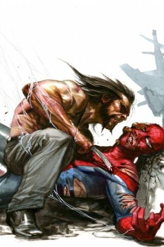 Örümcek Adam Wolverine