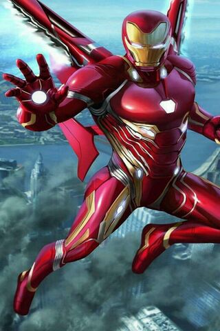 Soaring into Action: The Iron Edge Arm Suit! 🚀