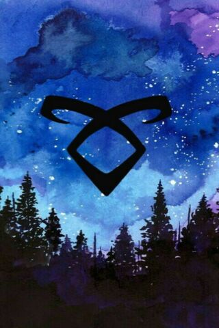 Mystical Rune in the Night Sky ✨🌌