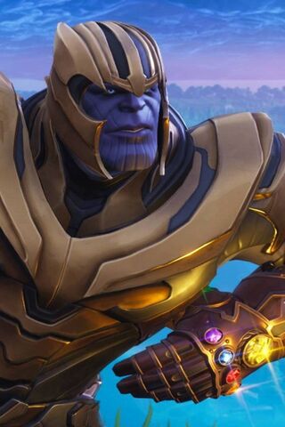 Thanos Takes on Fortnite: The Ultimate Showdown! 💥