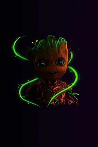 Phoneky Fond D Ecran De Baby Groot Hd