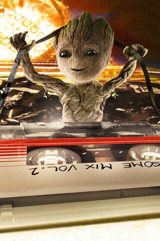 Phoneky Fond D Ecran De Baby Groot Hd