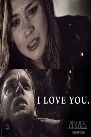 Love in the Shadows: Jace and Clary's Heartfelt Moment 💔✨