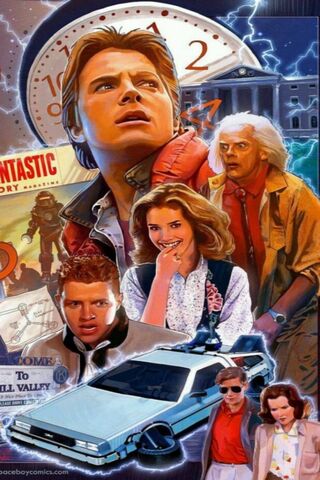 Back To The Future Wallpaper Download To Your Mobile From Phoneky