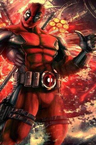 Deadpool's Poolside Antics! 🏊 💥