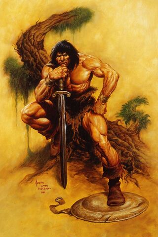 1205195 Old Man Conan painting Conan the Barbarian  Rare Gallery HD  Wallpapers