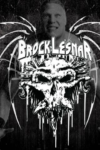 The Beast Unleashed: Brock Lesnar's Iconic Image