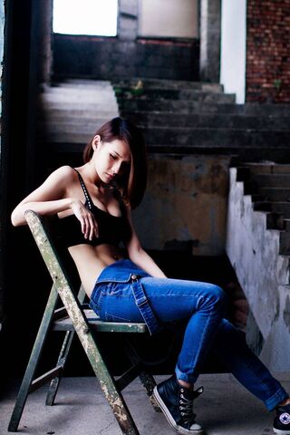 Grace in Motion: The Dancer's Pause