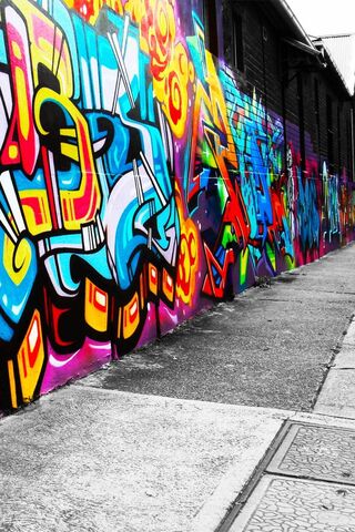 Vibrant Expressions: The Art of the Sidewalk