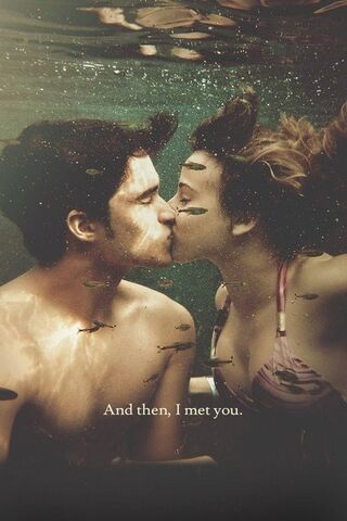 Underwater Love: A Moment in Time