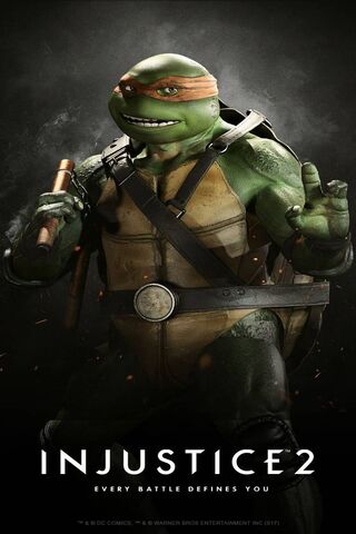 Michelangelo: The Party Dude in Action! 🎉