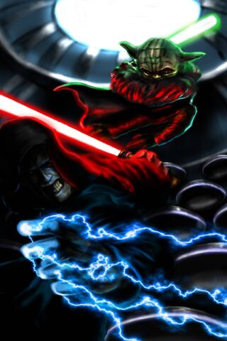 Epic Duel: Yoda vs. the Dark Side ⚔️✨