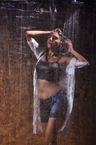 Embracing the Rain: A Moment of Serenity
