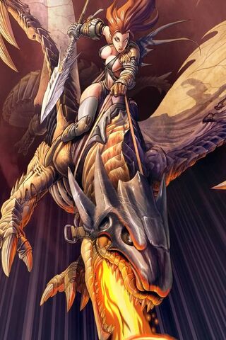 Rider of the Fiery Skies: The Faire Drago