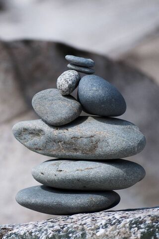 Nature's Balance: The Art of Stone Stacking 🪨✨