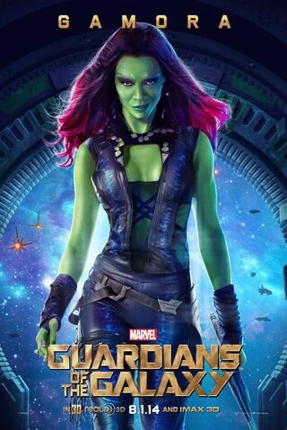 Galactic Warrior: Gamora Unleashed! 🌌💚